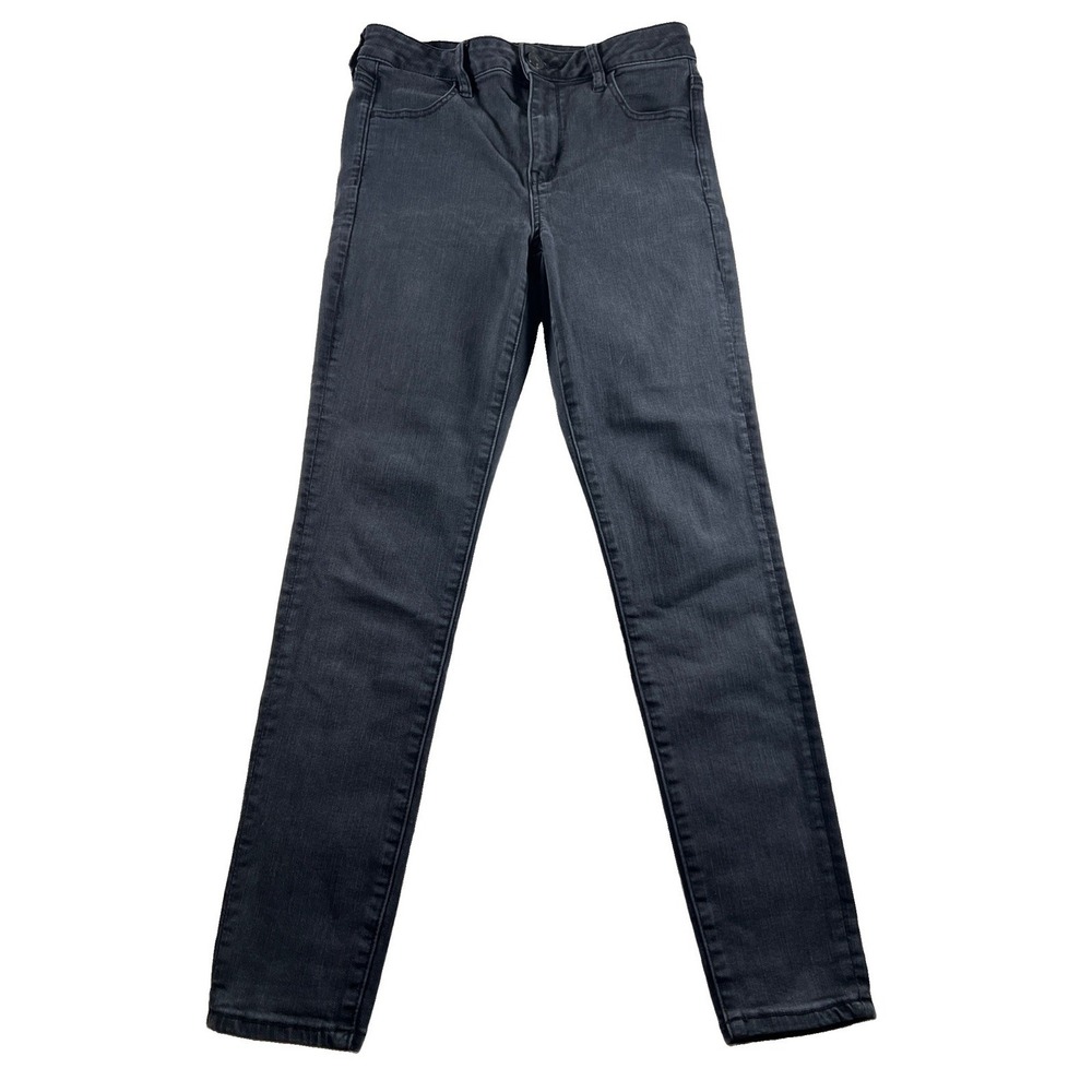 American Eagle Jeans Womens 10 Black Hi-Rise Jegging Ankle Stretch Denim